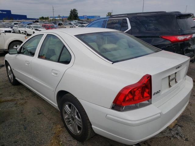 YV1RS592852464274 - 2005 VOLVO S60 2.5T WHITE photo 2