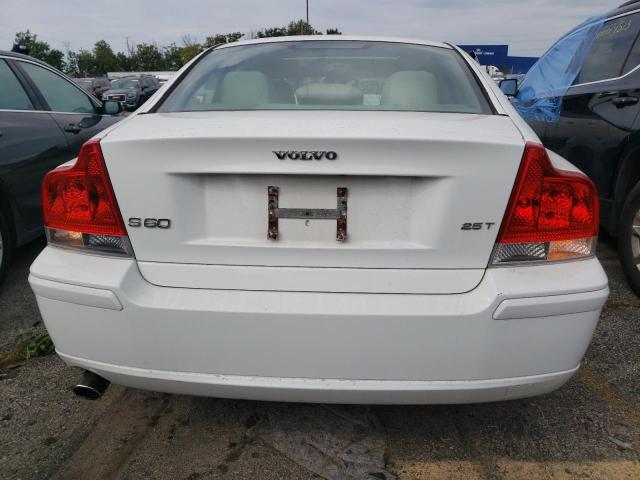 YV1RS592852464274 - 2005 VOLVO S60 2.5T WHITE photo 6