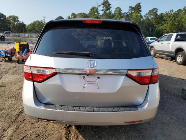 5FNRL5H62CB040476 - 2012 HONDA ODYSSEY EXL SILVER photo 6