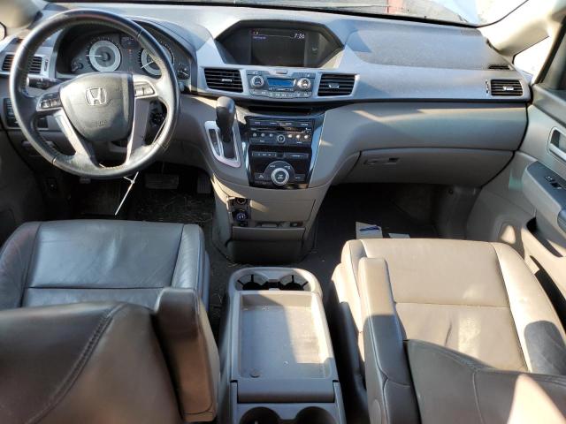 5FNRL5H62CB040476 - 2012 HONDA ODYSSEY EXL SILVER photo 8