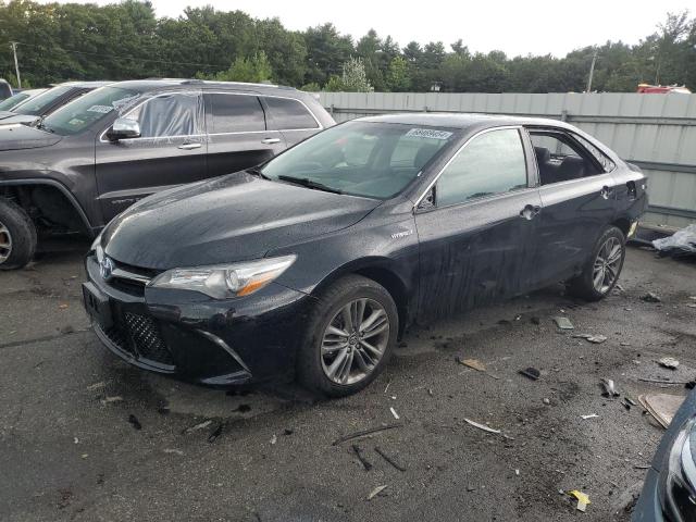 4T1BD1FK4FU152498 - 2015 TOYOTA CAMRY HYBRID BLACK photo 1