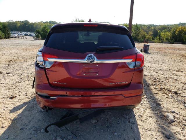 LRBFXBSA8HD068718 - 2017 BUICK ENVISION ESSENCE RED photo 6