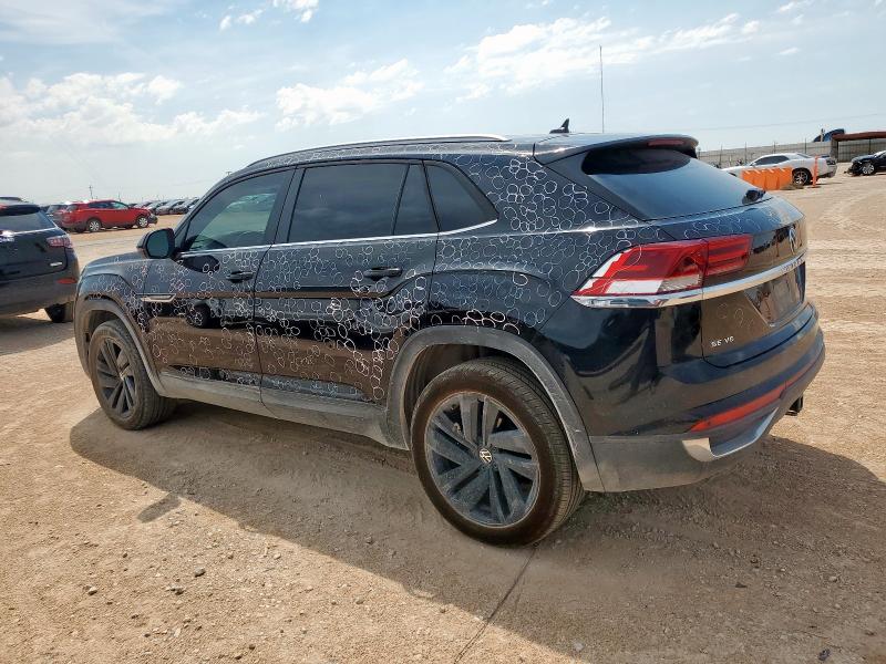 1V2JE2CA0NC204162 - 2022 VOLKSWAGEN ATLAS CROS SE BLACK photo 2