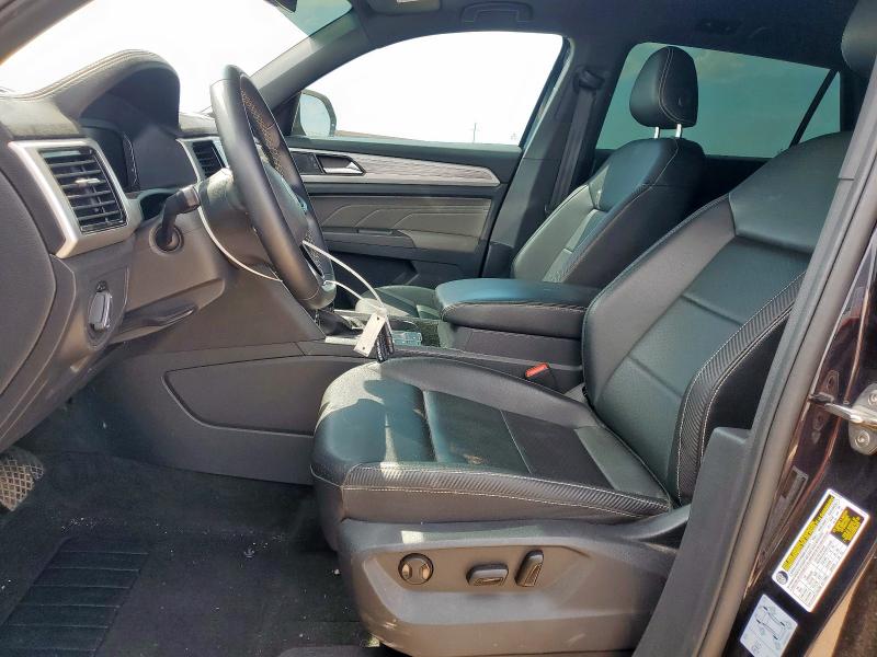 1V2JE2CA0NC204162 - 2022 VOLKSWAGEN ATLAS CROS SE BLACK photo 7