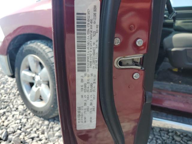 1C6RR7GT1HS644815 - 2017 RAM 1500 SLT RED photo 12