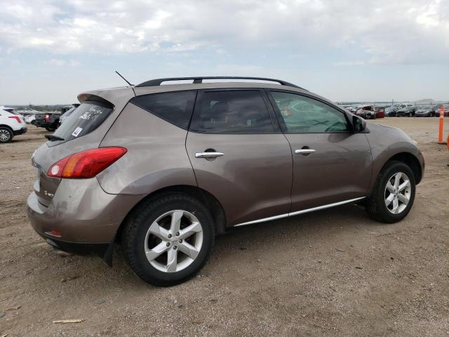 JN8AZ18W79W108896 - 2009 NISSAN MURANO S BROWN photo 3