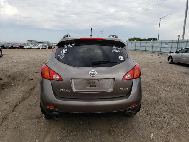 JN8AZ18W79W108896 - 2009 NISSAN MURANO S BROWN photo 6