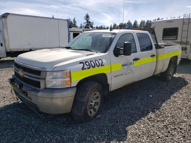 1GC4KZC80BF102741 - 2011 CHEVROLET SILVERADO K3500 WHITE photo 1