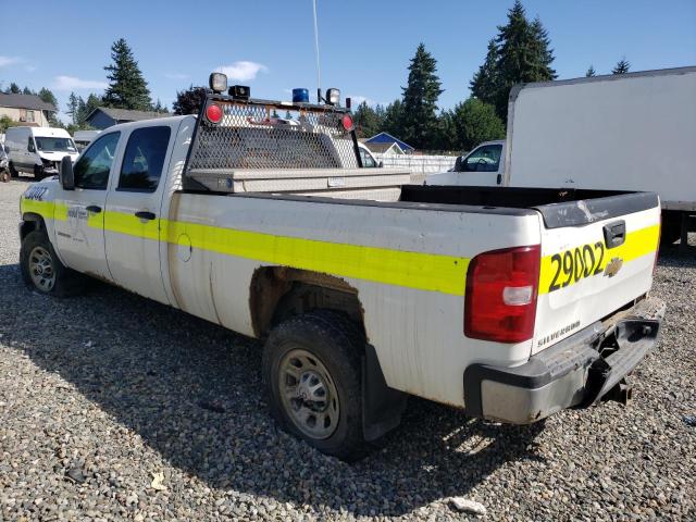 1GC4KZC80BF102741 - 2011 CHEVROLET SILVERADO K3500 WHITE photo 2