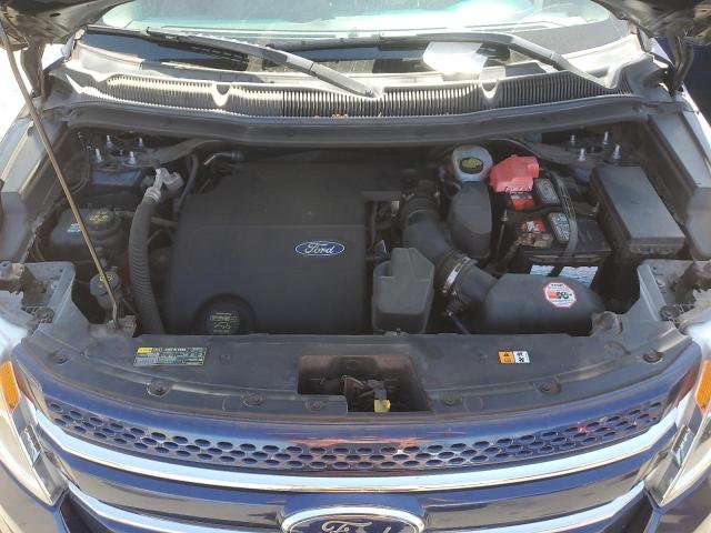 1FMHK8F89CGA95464 - 2012 FORD EXPLORER LIMITED BLUE photo 11