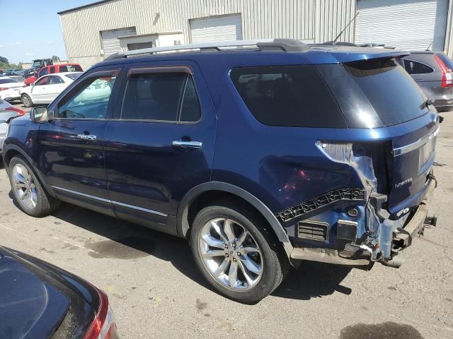1FMHK8F89CGA95464 - 2012 FORD EXPLORER LIMITED BLUE photo 2