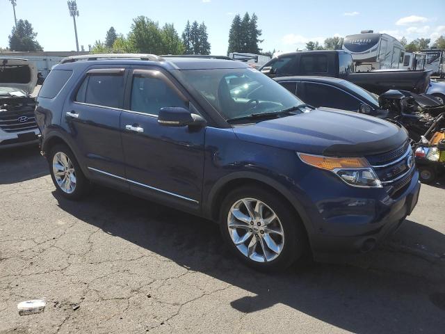 1FMHK8F89CGA95464 - 2012 FORD EXPLORER LIMITED BLUE photo 4