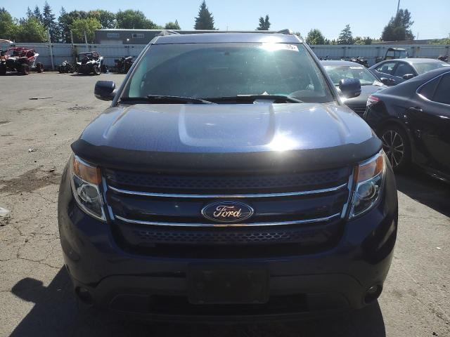 1FMHK8F89CGA95464 - 2012 FORD EXPLORER LIMITED BLUE photo 5