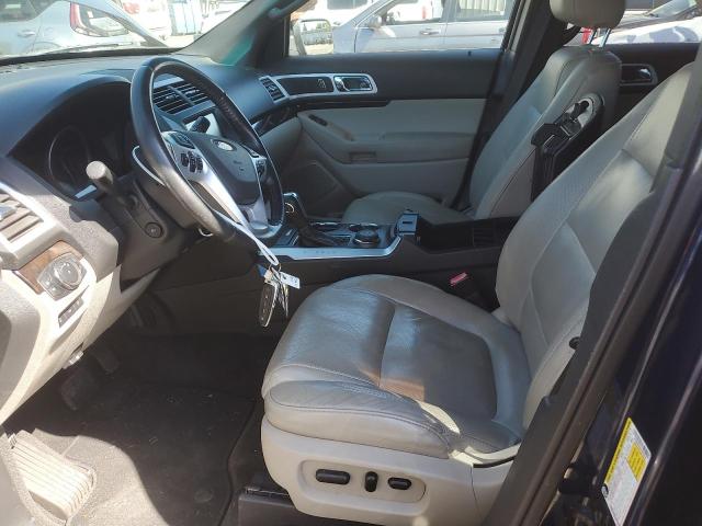 1FMHK8F89CGA95464 - 2012 FORD EXPLORER LIMITED BLUE photo 7
