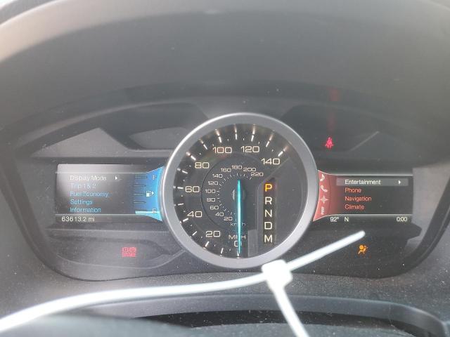 1FMHK8F89CGA95464 - 2012 FORD EXPLORER LIMITED BLUE photo 9