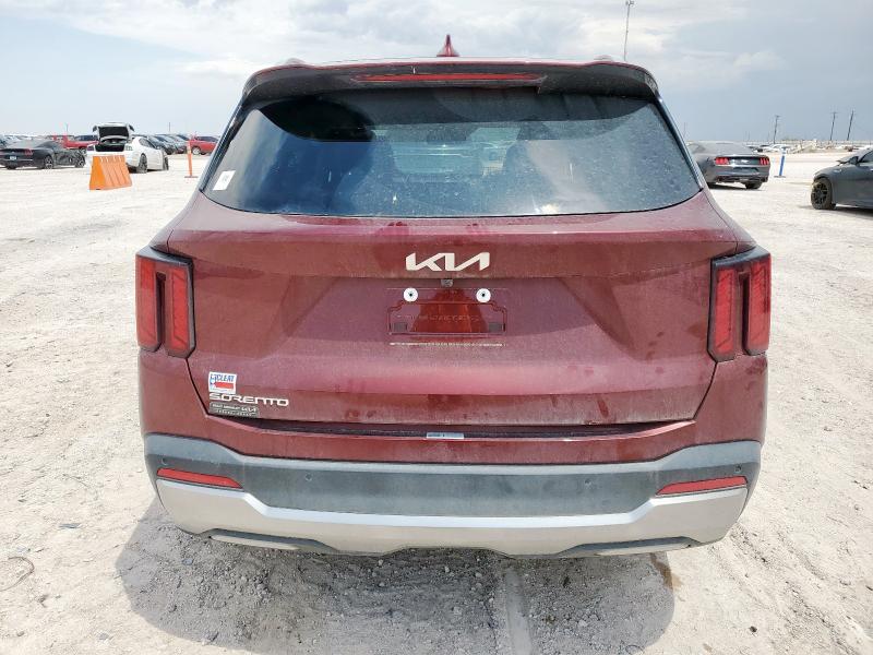 5XYRH4JF4RG284413 - 2024 KIA SORENTO EX წითელი ფოტო 6
