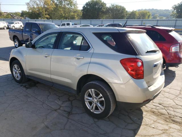 1GNALBEK4DZ120636 - 2013 CHEVROLET EQUINOX LS BEIGE photo 2