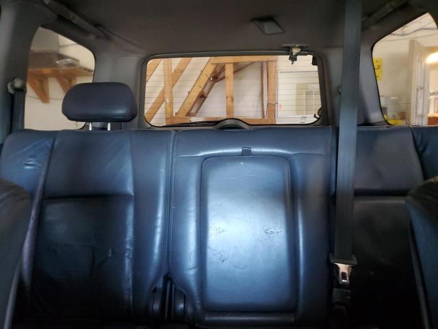 2HKYF18775H562805 - 2005 HONDA PILOT EXL BLACK photo 10