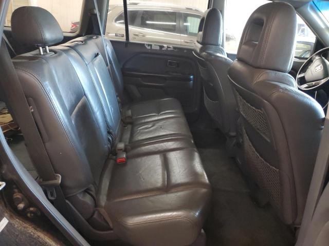 2HKYF18775H562805 - 2005 HONDA PILOT EXL BLACK photo 11