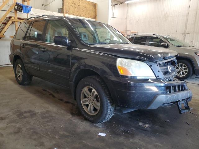 2HKYF18775H562805 - 2005 HONDA PILOT EXL BLACK photo 4