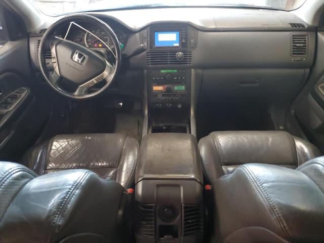 2HKYF18775H562805 - 2005 HONDA PILOT EXL BLACK photo 8