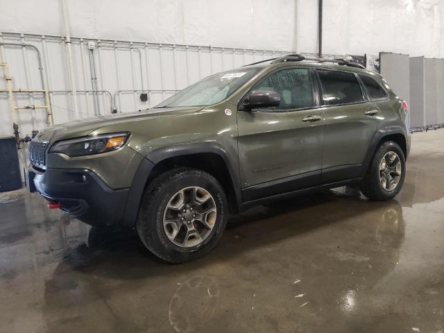 1C4PJMBX1KD364047 - 2019 JEEP CHEROKEE TRAILHAWK GREEN photo 1