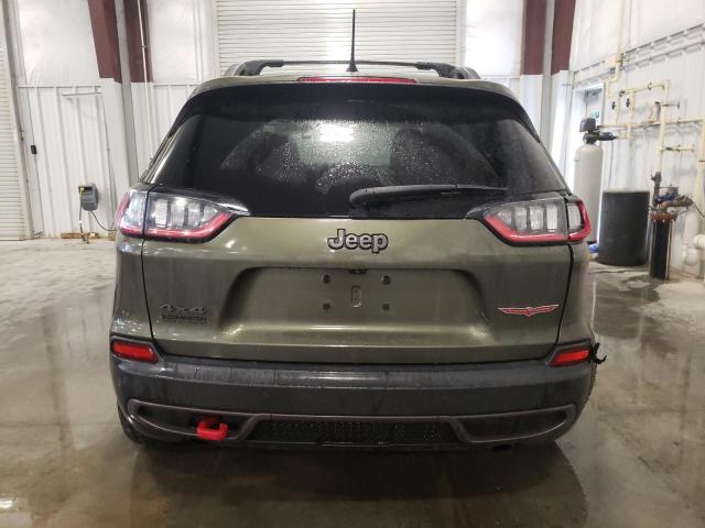 1C4PJMBX1KD364047 - 2019 JEEP CHEROKEE TRAILHAWK GREEN photo 6