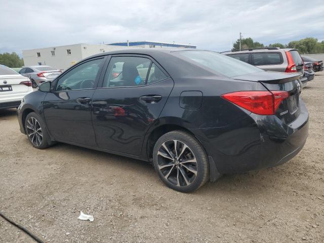 2T1BURHEXKC134864 - 2019 TOYOTA COROLLA L BLACK photo 2