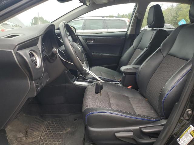 2T1BURHEXKC134864 - 2019 TOYOTA COROLLA L BLACK photo 7