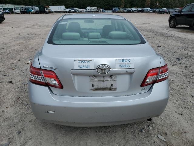 4T1BF3EK7BU176733 - 2011 TOYOTA CAMRY BASE ვერცხლისფერი ფოტო 6