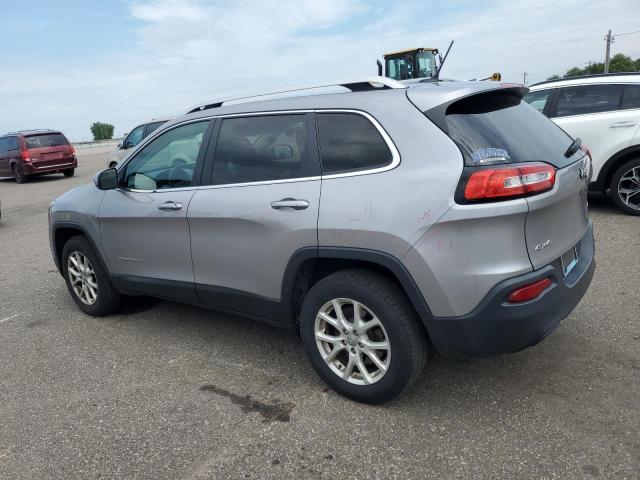 1C4PJMCB6JD564195 - 2018 JEEP CHEROKEE LATITUDE SILVER photo 2