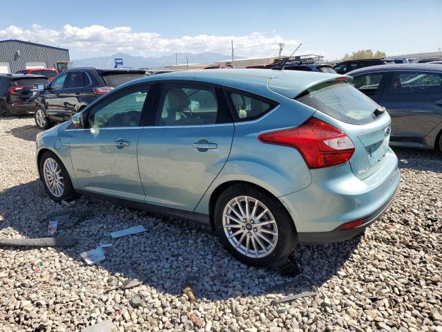 1FAHP3R40CL386367 - 2012 FORD FOCUS BEV TEAL photo 2