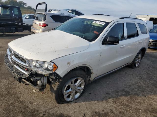 1D4RE4GG2BC599099 - 2011 DODGE DURANGO CREW WHITE photo 1