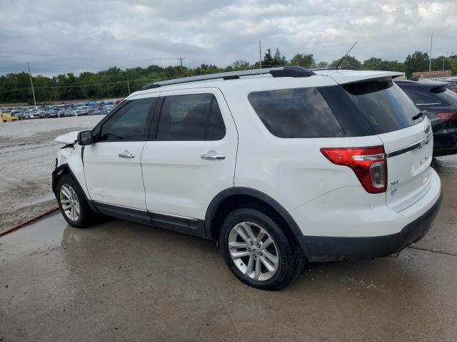 1FM5K7D8XEGA63223 - 2014 FORD EXPLORER XLT WHITE photo 2