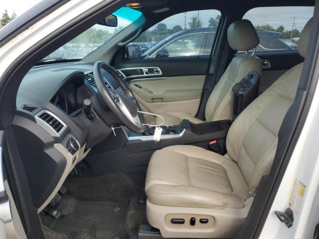 1FM5K7D8XEGA63223 - 2014 FORD EXPLORER XLT WHITE photo 7