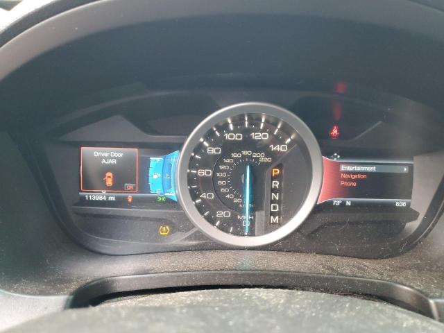 1FM5K7D8XEGA63223 - 2014 FORD EXPLORER XLT WHITE photo 9