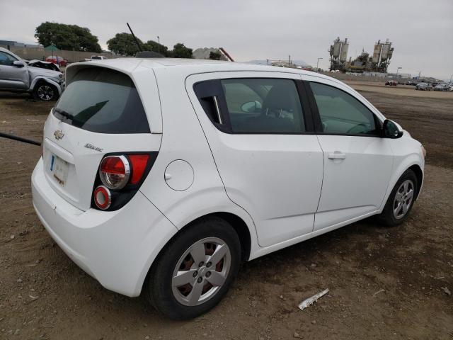 1G1JA6SH5F4182621 - 2015 CHEVROLET SONIC LS WHITE photo 3