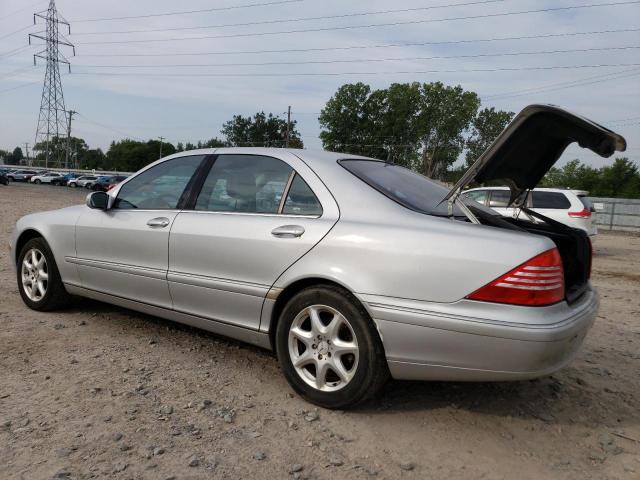 WDBNG83J03A373895 - 2003 MERCEDES-BENZ S 430 4MATIC SILVER photo 2