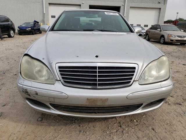 WDBNG83J03A373895 - 2003 MERCEDES-BENZ S 430 4MATIC SILVER photo 5