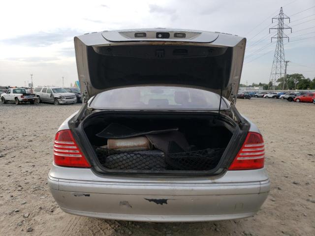 WDBNG83J03A373895 - 2003 MERCEDES-BENZ S 430 4MATIC SILVER photo 6