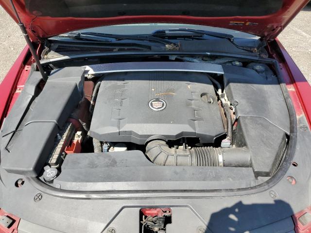 1G6DH5EY0B0169558 - 2011 CADILLAC CTS LUXURY COLLECTION წითელი ფოტო 11