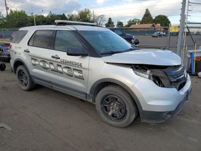 1FM5K8AR7FGB25925 - 2015 FORD EXPLORER POLICE INTERCEPTOR 银色 照片 4