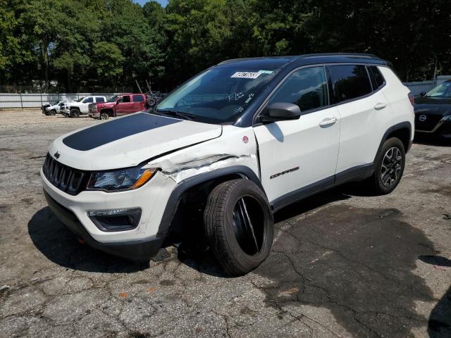 3C4NJDDBXMT571994 - 2021 JEEP COMPASS TRAILHAWK WHITE photo 1