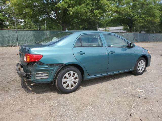 2T1BU40E39C177323 - 2009 TOYOTA COROLLA BASE GREEN photo 3