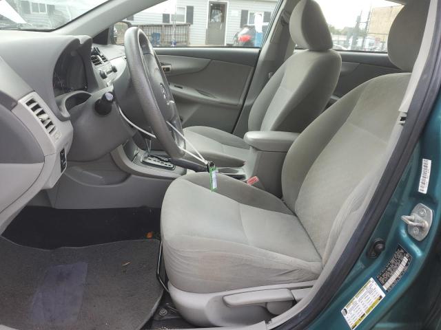 2T1BU40E39C177323 - 2009 TOYOTA COROLLA BASE GREEN photo 7