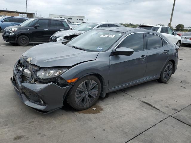 SHHFK7H75HU216405 - 2017 HONDA CIVIC EXL GRAY photo 1