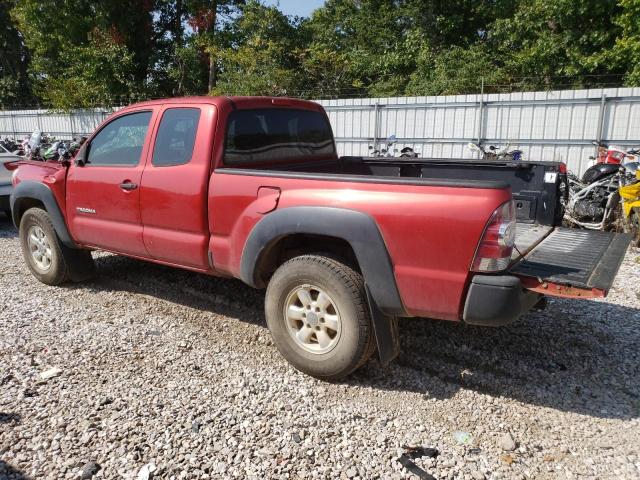 5TEUX4EN4AZ717317 - 2010 TOYOTA TACOMA ACCESS CAB Қызыл фото 2