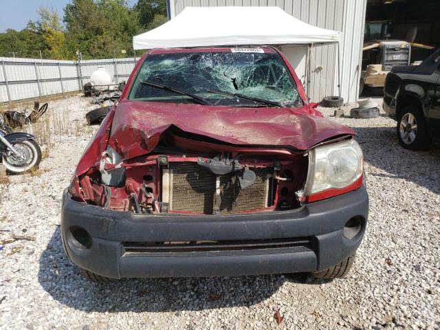 5TEUX4EN4AZ717317 - 2010 TOYOTA TACOMA ACCESS CAB Қызыл фото 5