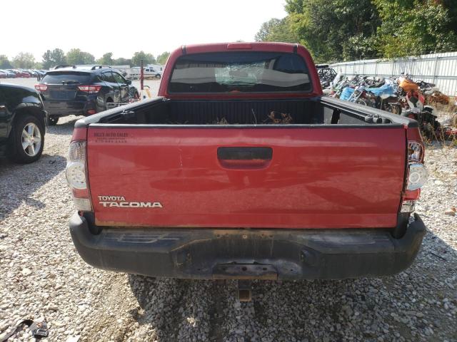 5TEUX4EN4AZ717317 - 2010 TOYOTA TACOMA ACCESS CAB Қызыл фото 6