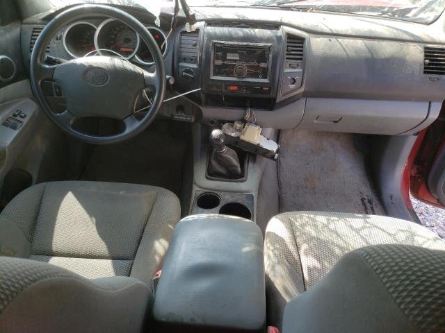 5TEUX4EN4AZ717317 - 2010 TOYOTA TACOMA ACCESS CAB Қызыл фото 8